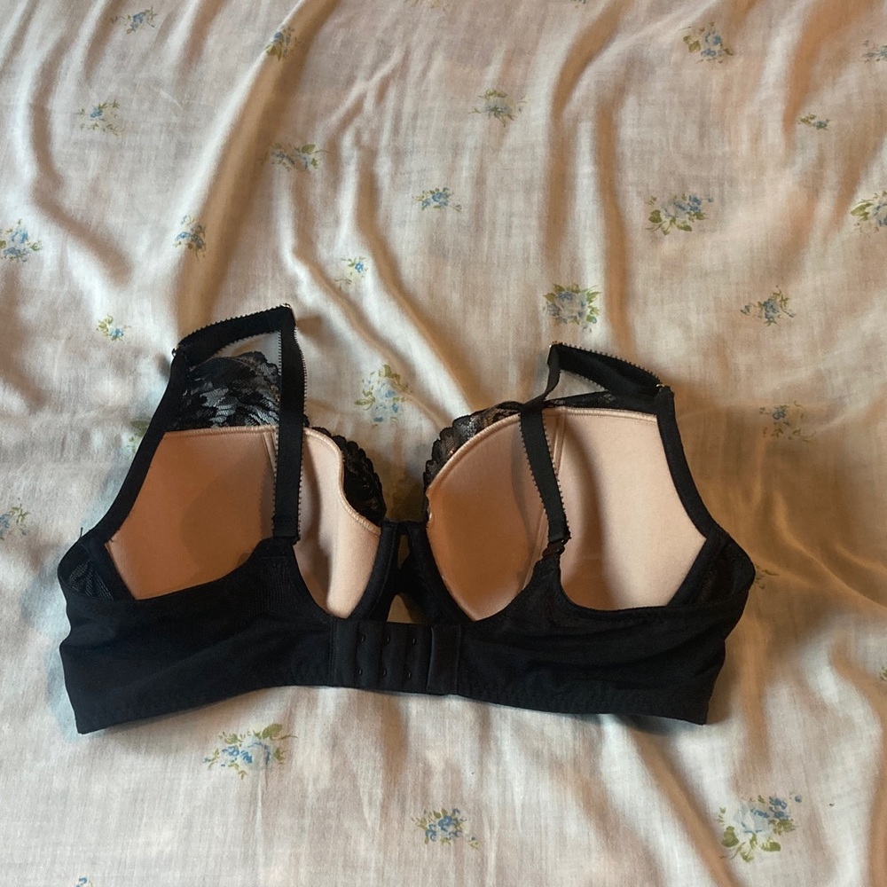 Padma Black Lace Bra - Picture 2 of 16